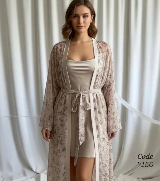 Satin Robe Set