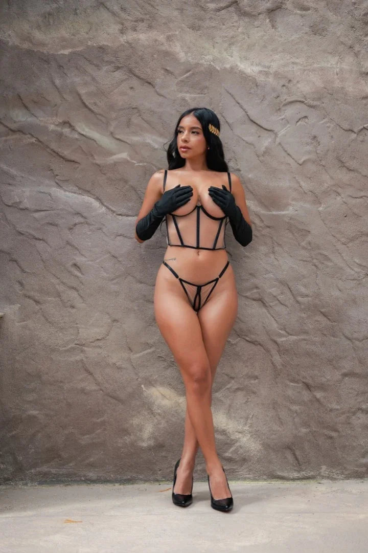 Corset Set Hera - Black