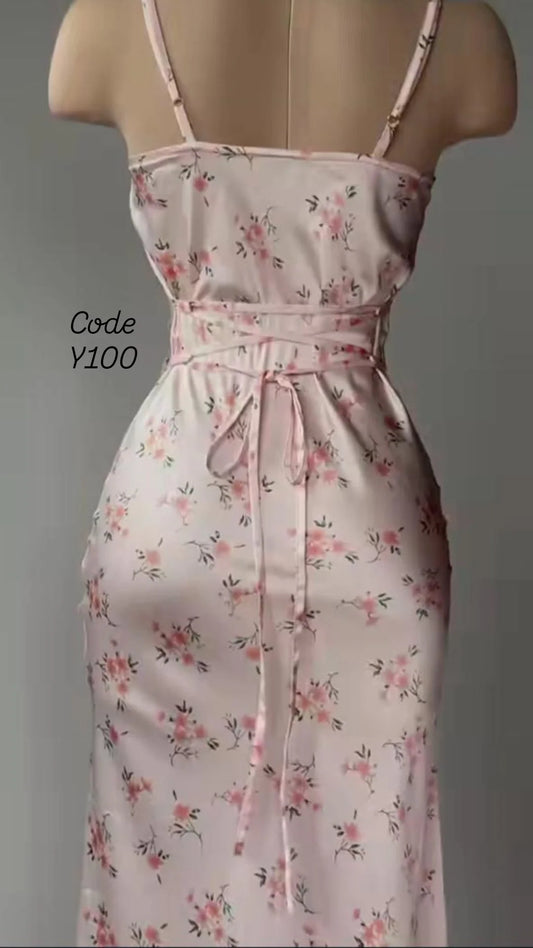 Floral Lingerie Set